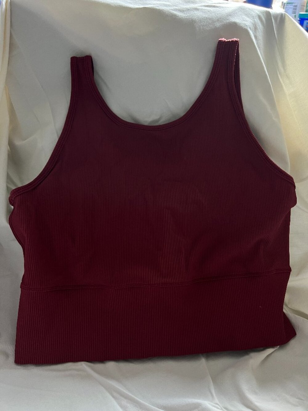Lululemon Power Pivot Ribbed Tank Top